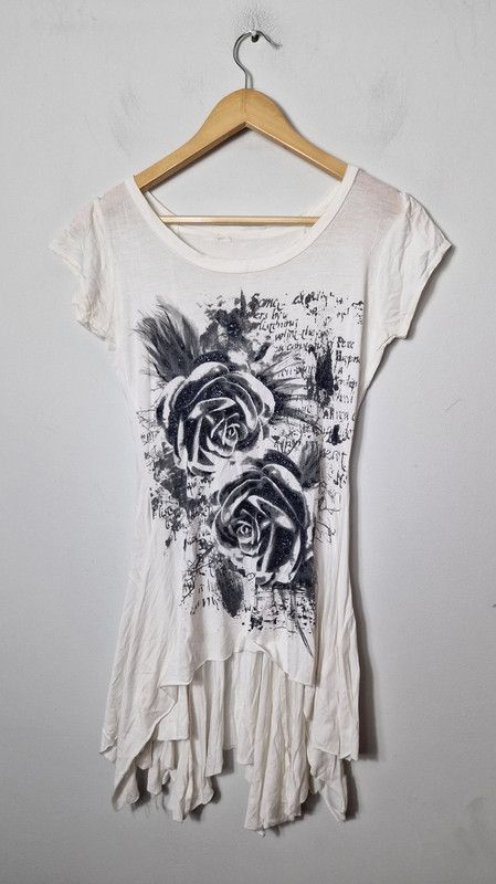 Hysteric Glamour × If Six Was Nine vintage flare top crystals goth rave punk grunge y2k Size S / US 4 / IT 40 - 1 Thumbnail