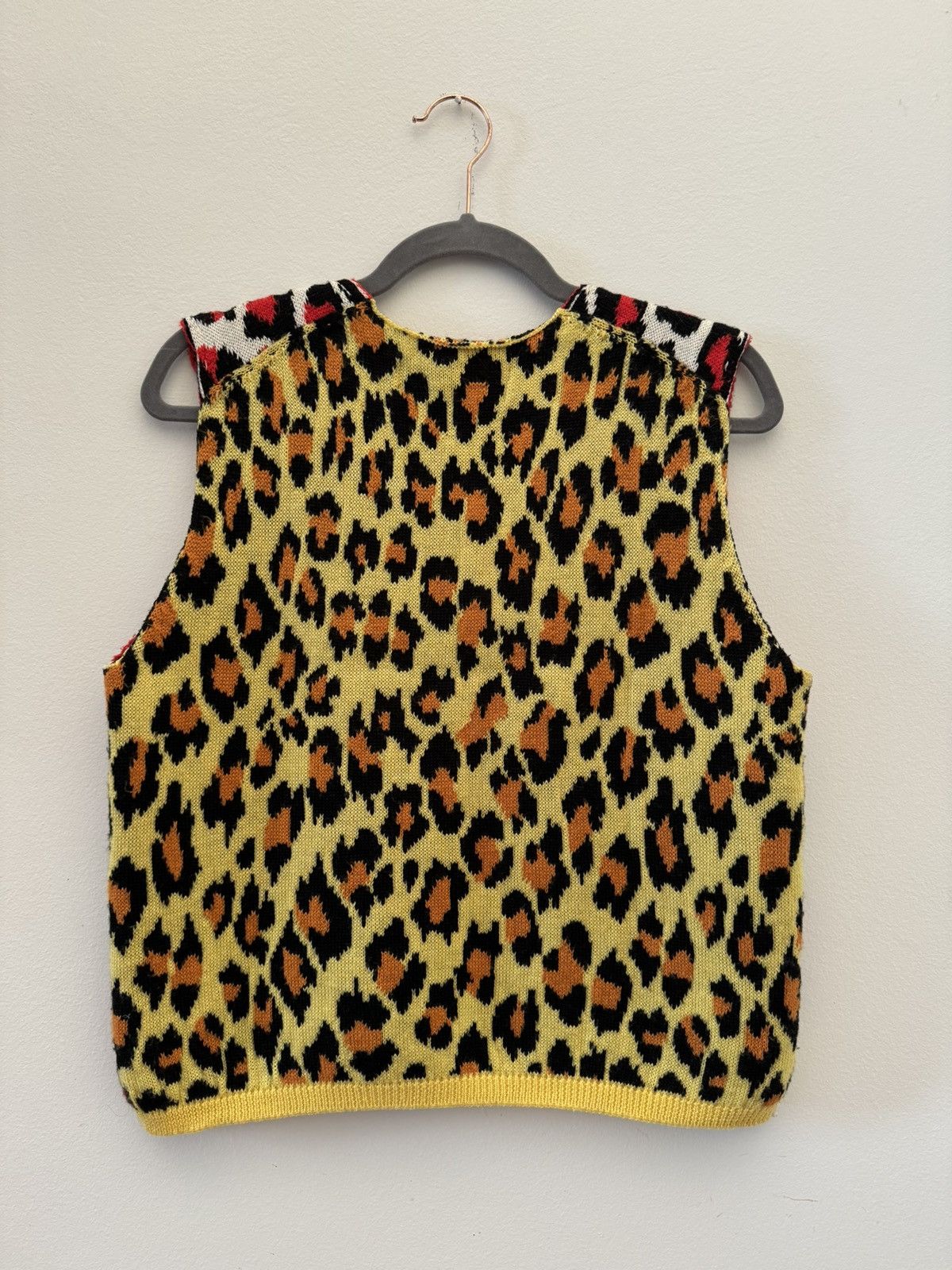 Comme des Garcons Homme Plus COMME DES GARÇONS HOMME PLUS double sided leopard tank top Size US S / EU 44-46 / 1 - 4 Thumbnail