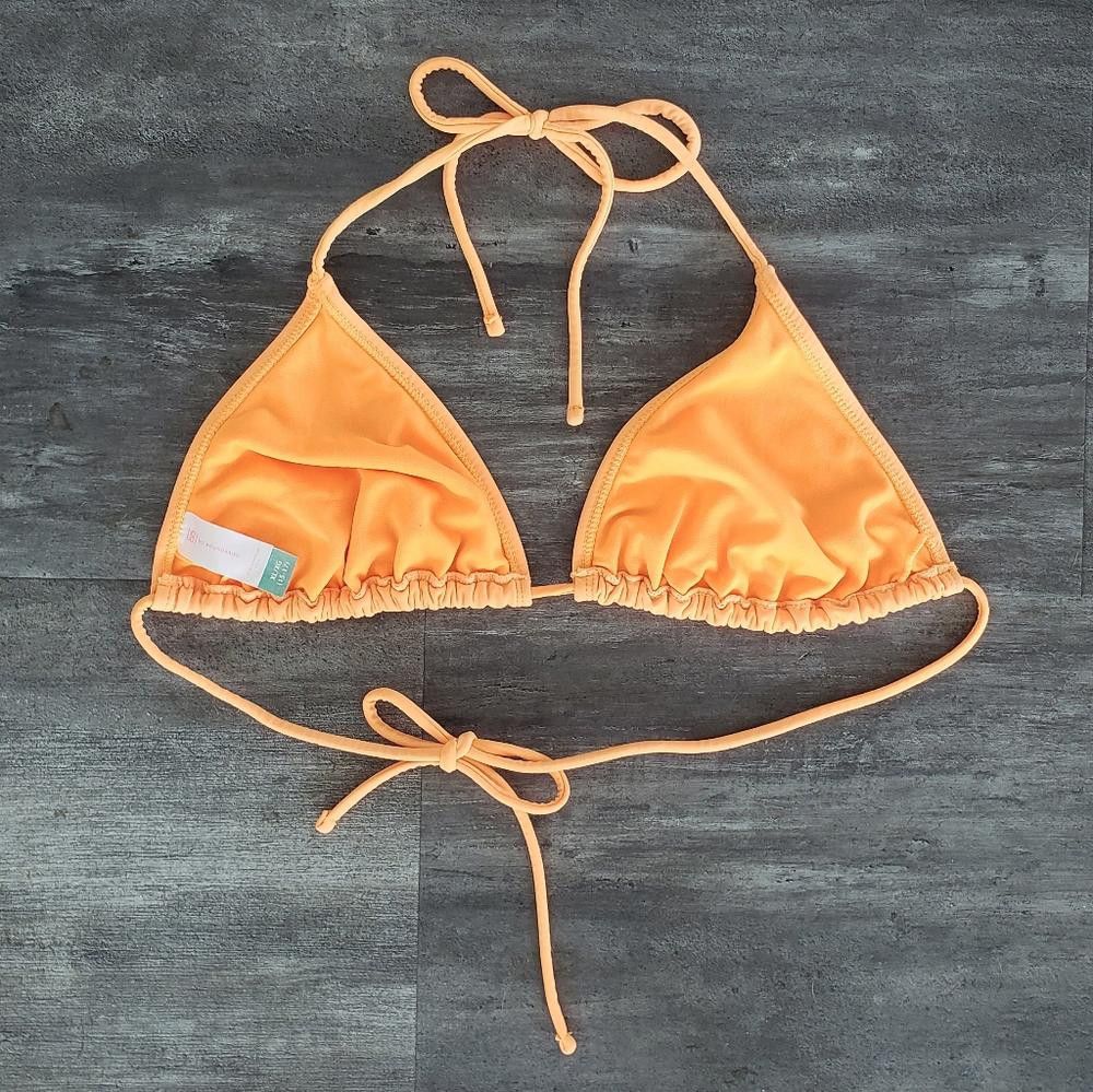 Designer Orange Neon NB Bikini Top Size ONE SIZE - 2 Thumbnail