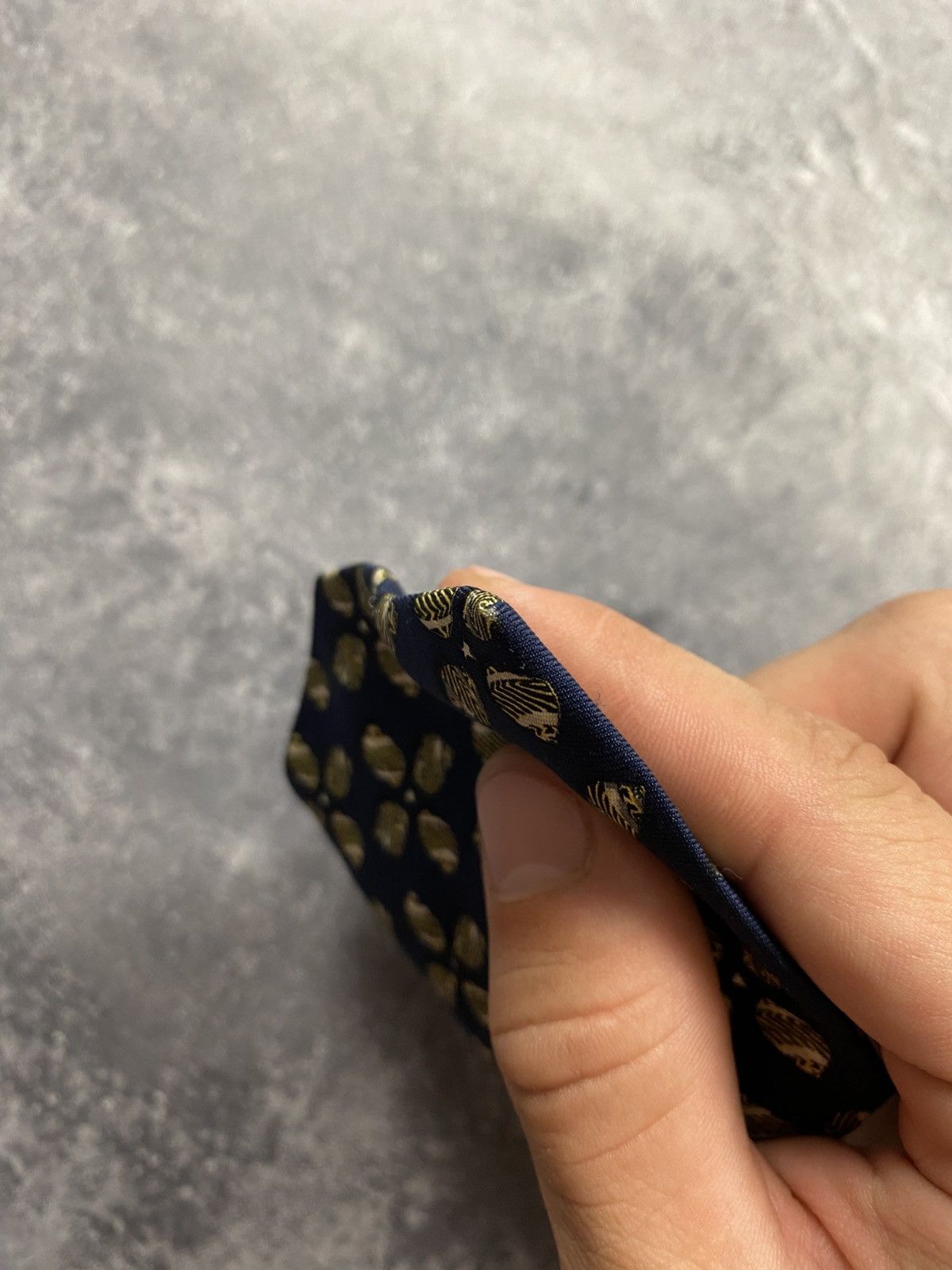 Yves Saint Laurent Yves Saint Laurent YSL Tie Vintage Monogram Old Money 90s Size ONE SIZE - 16 Thumbnail