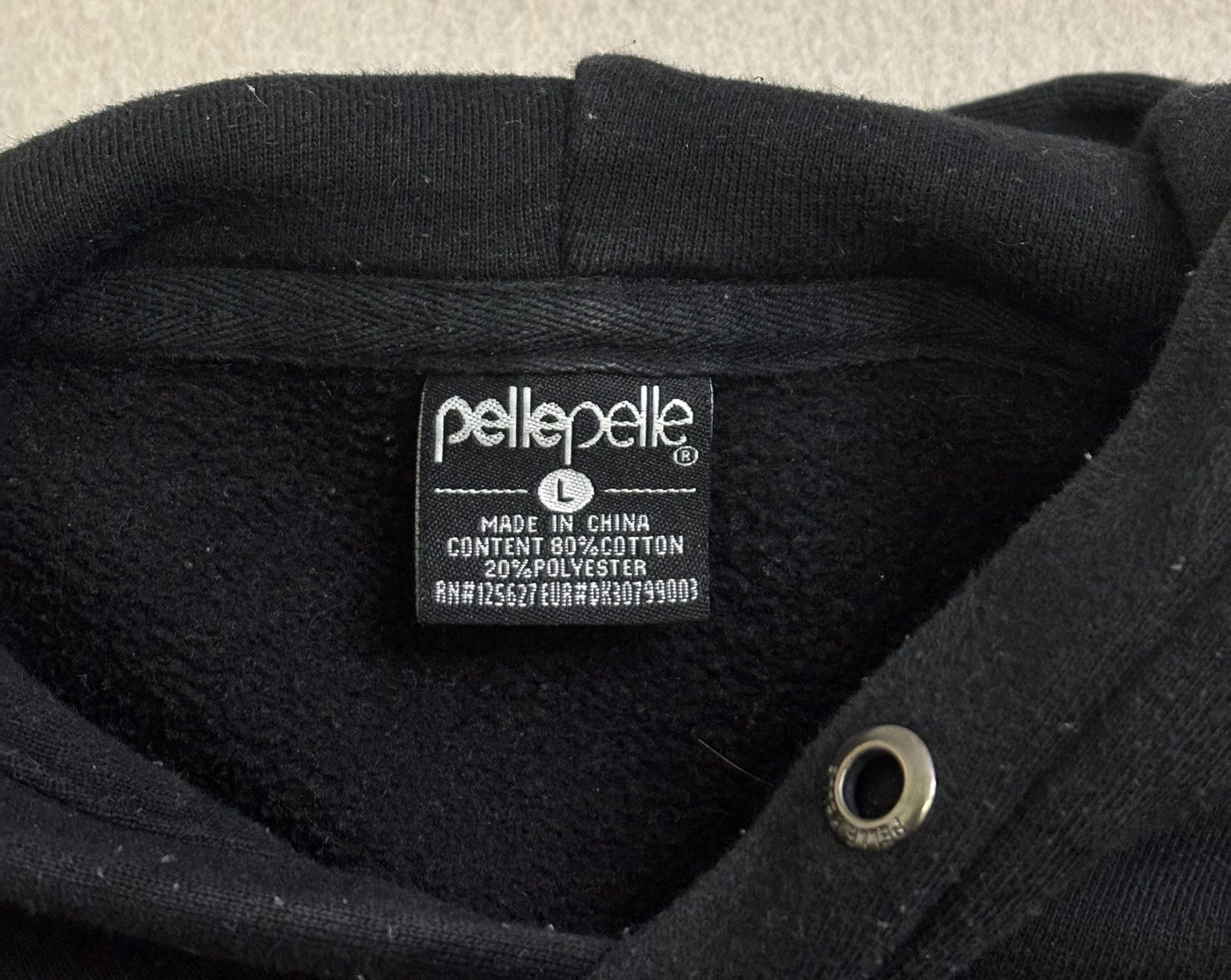 Pelle Pelle The Ghost Face Pelle Pelle x Wu Tang Black Hoodie Size L Size US L / EU 52-54 / 3 - 14 Thumbnail