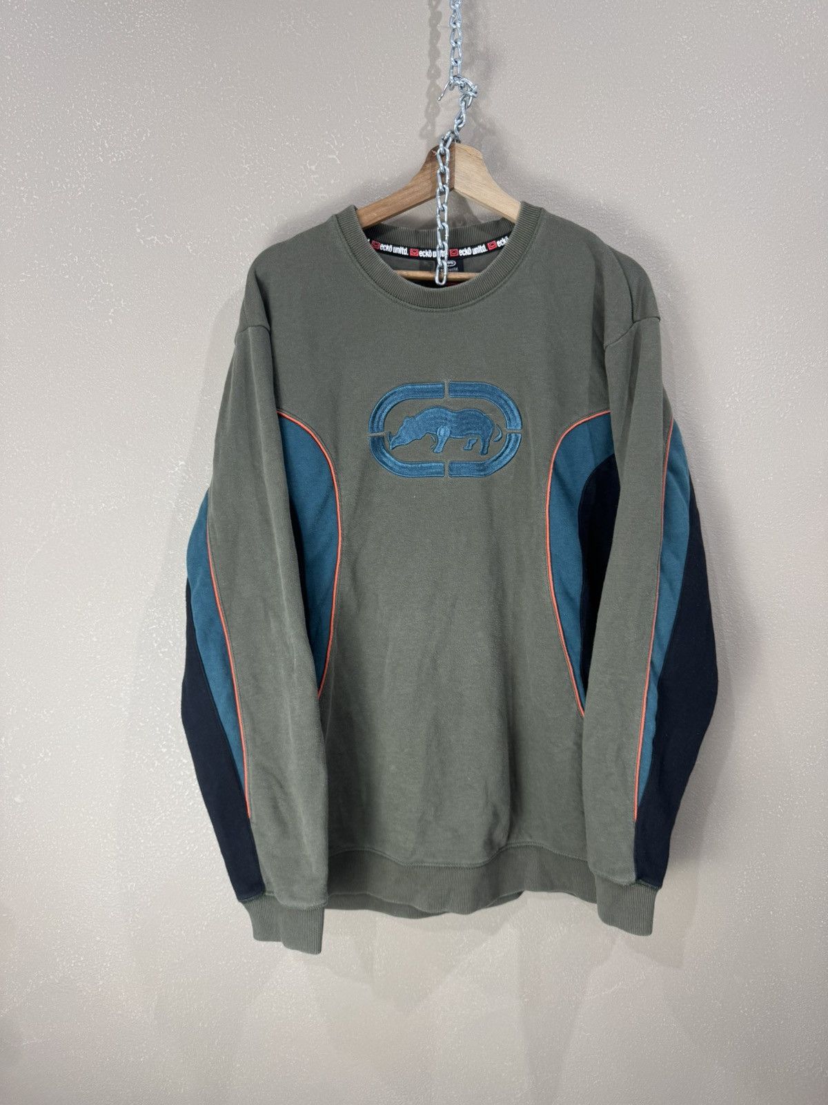 Ecko Unltd. Ecko Unltd vintage sweater sweatshirt big logo y2k hype Size US XL / EU 56 / 4 - 1 Thumbnail