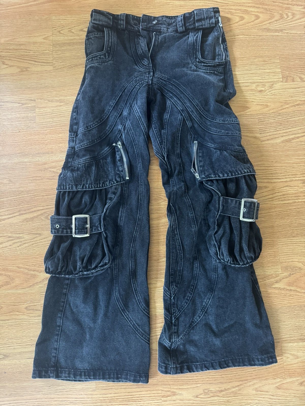 No Faith Studios Wave Cargo pants | Grailed 