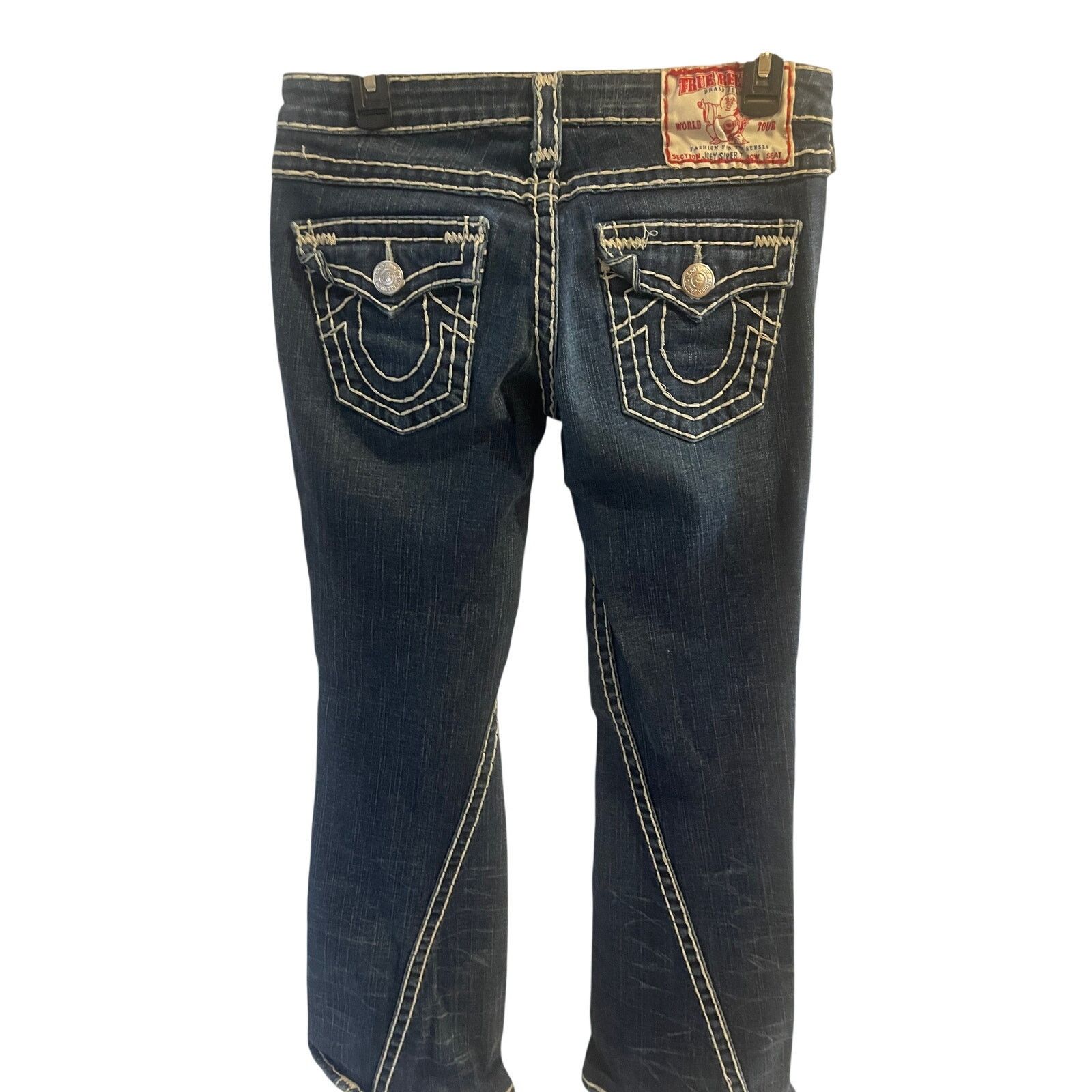 True Religion True Religion Joey Super T Bootcut Jeans Size 28 Size 28" / US 6 / IT 42 - 3 Thumbnail