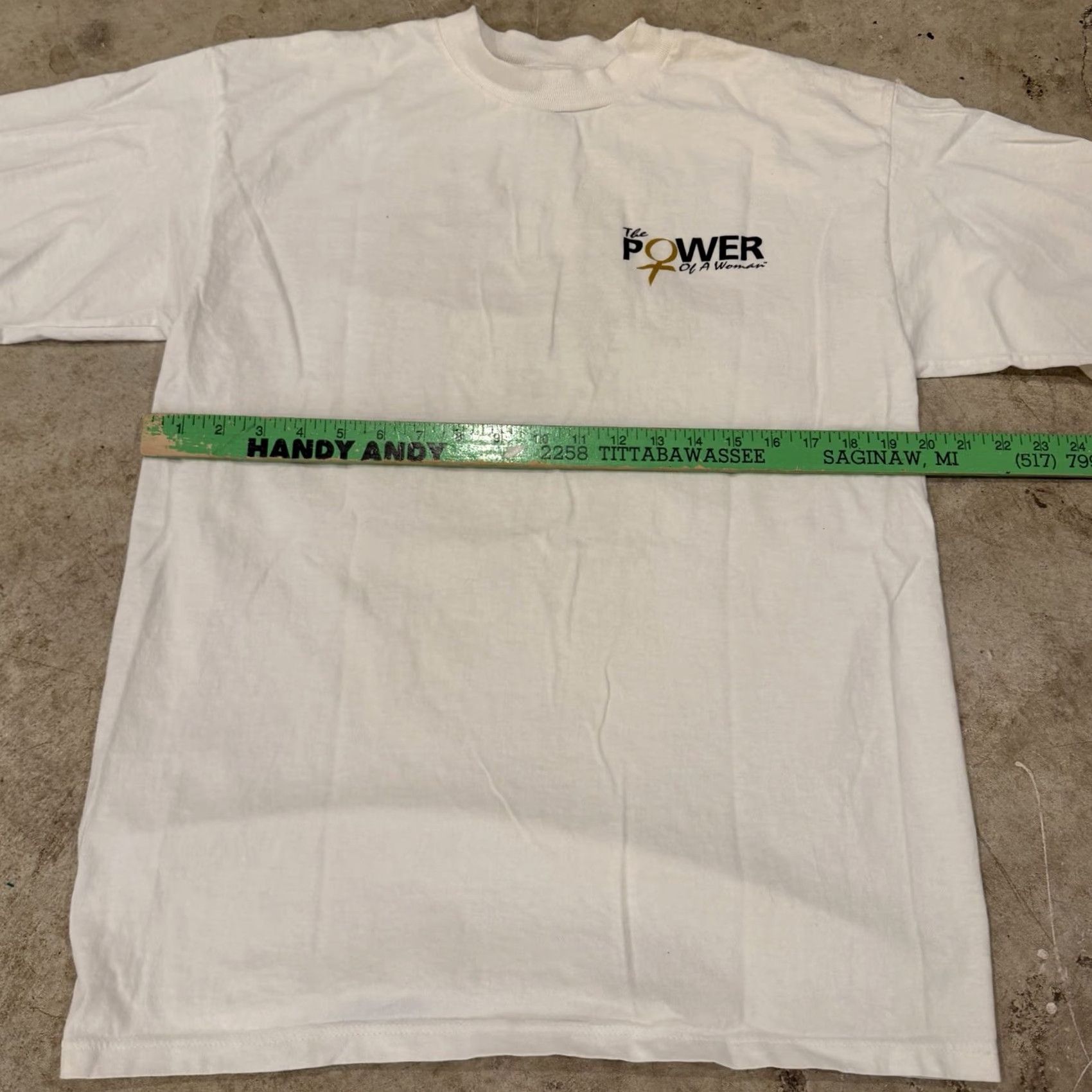 Vintage VINTAGE The Power Of A Women Womens Golf Shirt 90s White Size L T-Shirt Mens? Size L / US 10 / IT 46 - 6 Thumbnail