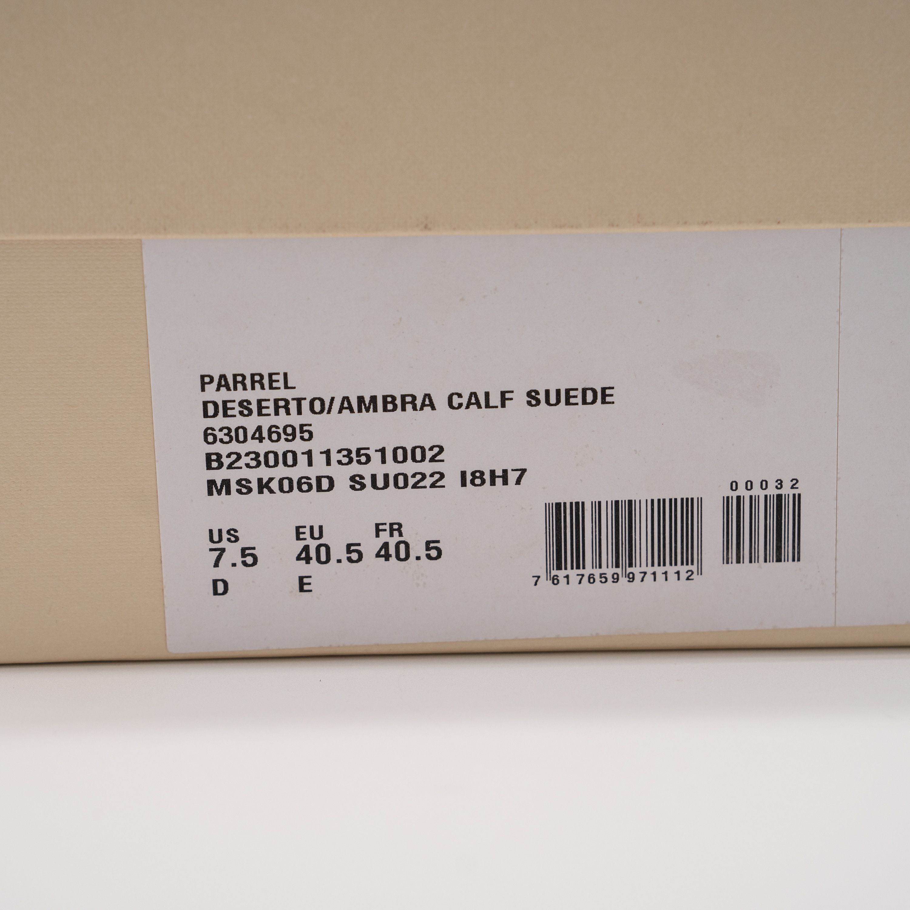 Bally 7.5 Bally Parrel Desert Brown Tan Suede Sneakers Size US 7.5 / EU 40-41 - 12 Thumbnail