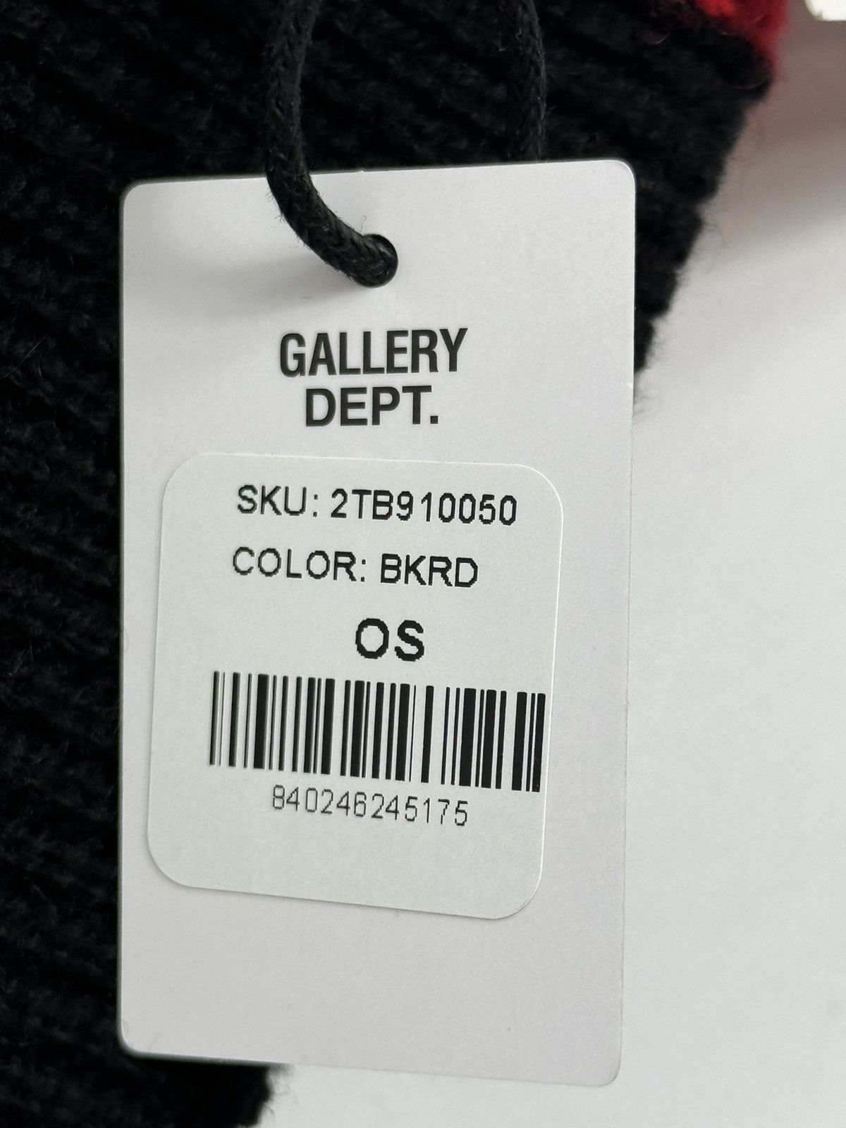 Gallery Dept. LOGO PRINT RIBBED BEANIE Size ONE SIZE - 7 Thumbnail