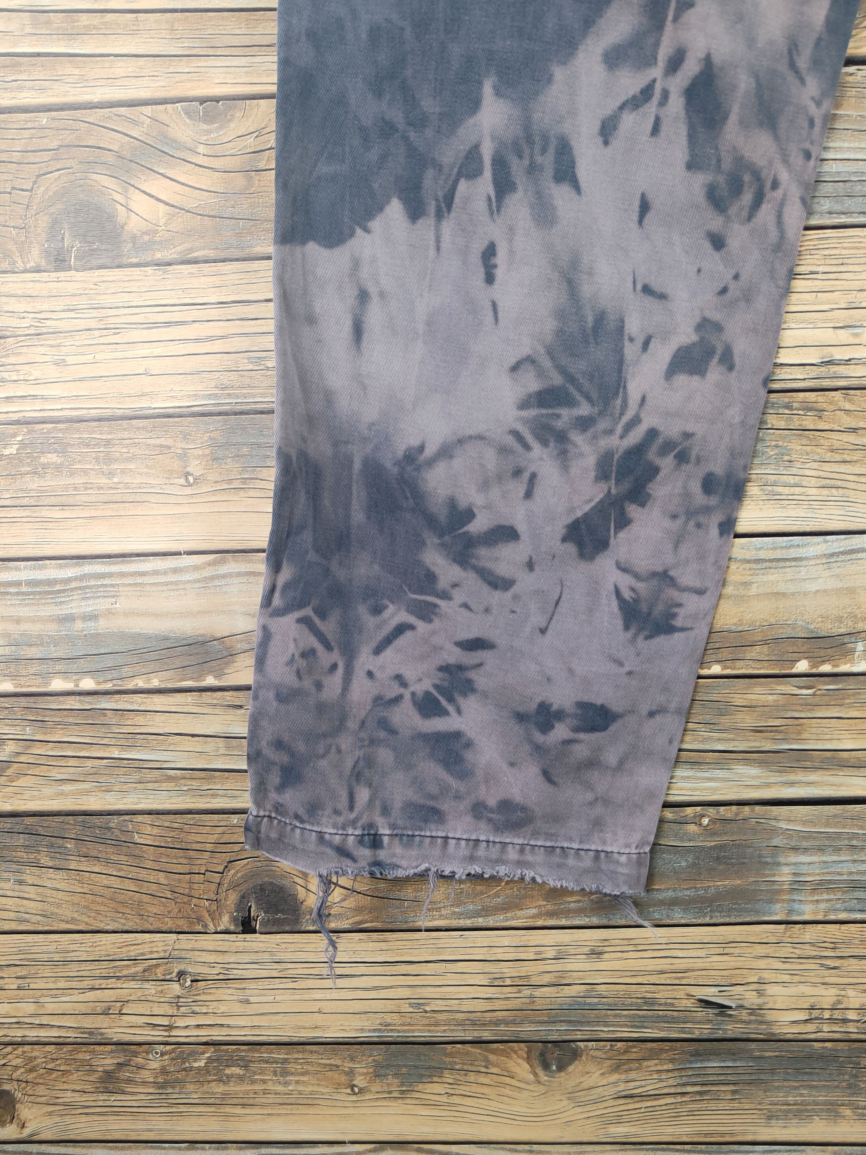 Japanese Brand DL Gin Washi acid wash Multipocket Cargo Pants #sp46-250T Size US 34 / EU 50 - 9 Thumbnail