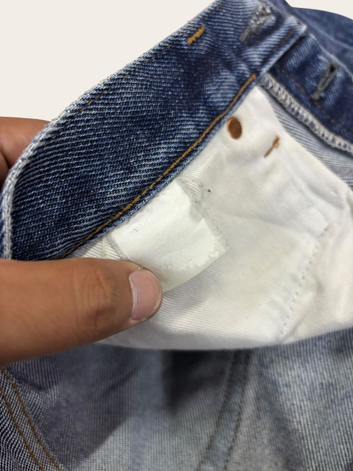 Iron Heart 21oz Iron Heart Lot 461 Extra Heavy Jeans Size US 30 / EU 46 - 14 Thumbnail
