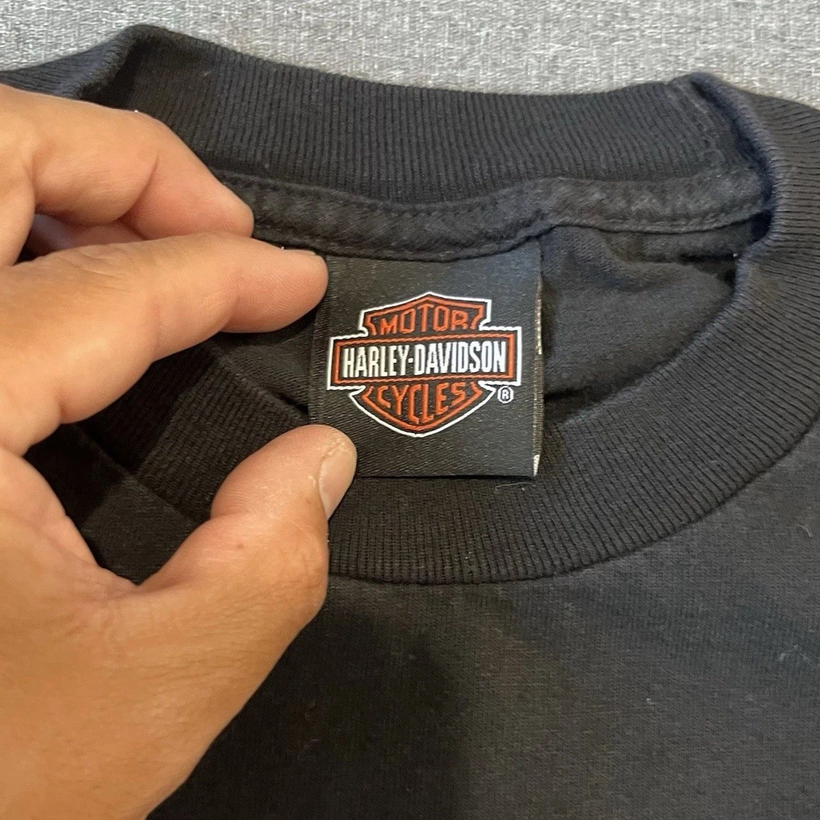 Harley Davidson Harley Davidson Motorcycles Los Angeles California SkeletonL Size US L / EU 52-54 / 3 - 5 Thumbnail