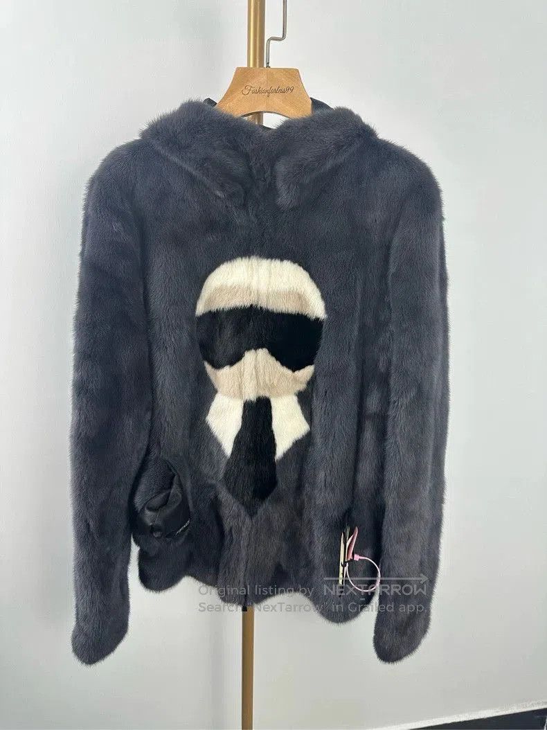 Fendi FENDI Mink Zip Jacket Size 46. Size US L / EU 52-54 / 3 - 1 Thumbnail