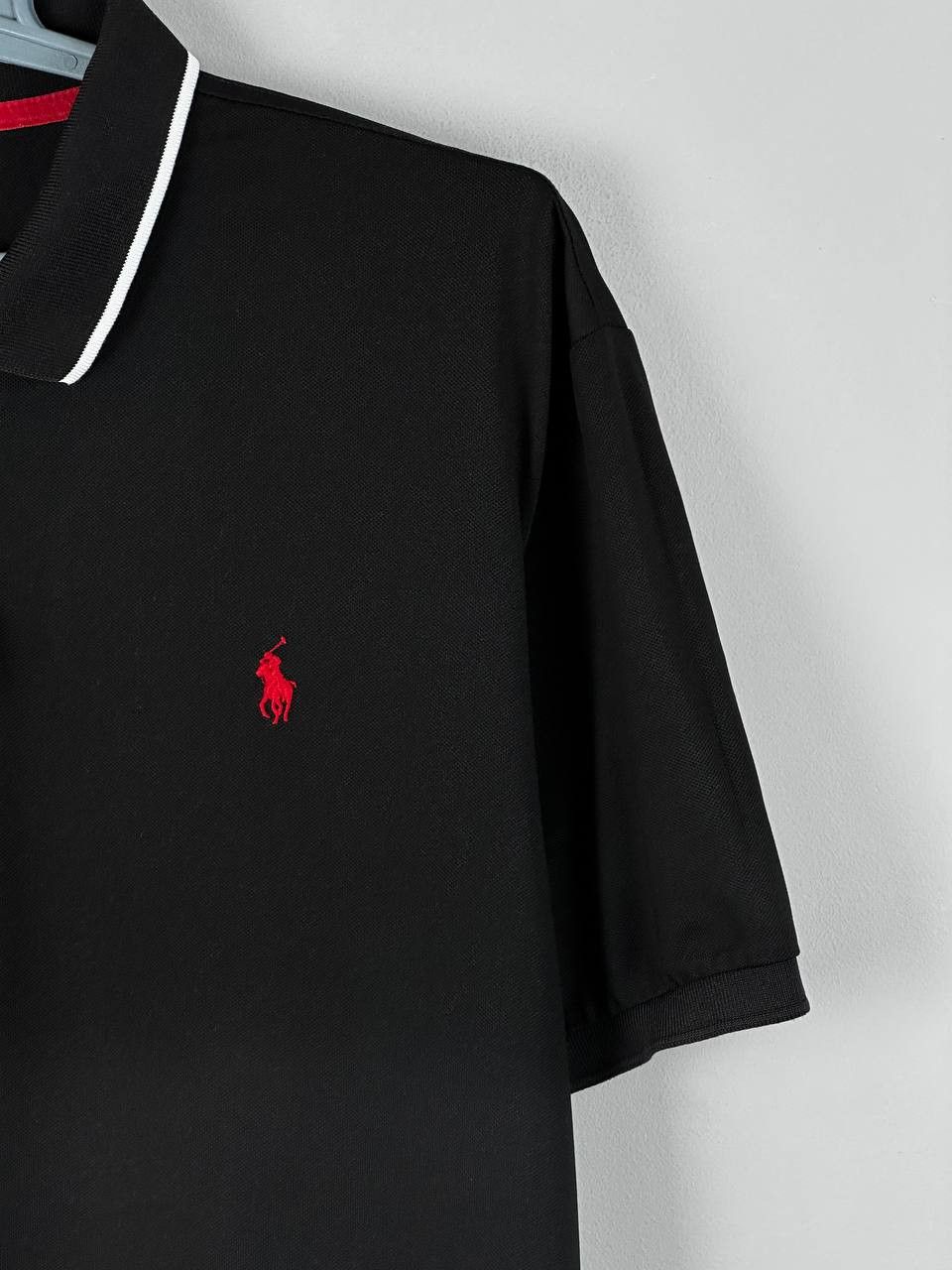 Polo Ralph Lauren Polo Ralph Lauren Luxury Sport Black Polo T Shirt Size US XXL / EU 58 / 5 - 4 Thumbnail