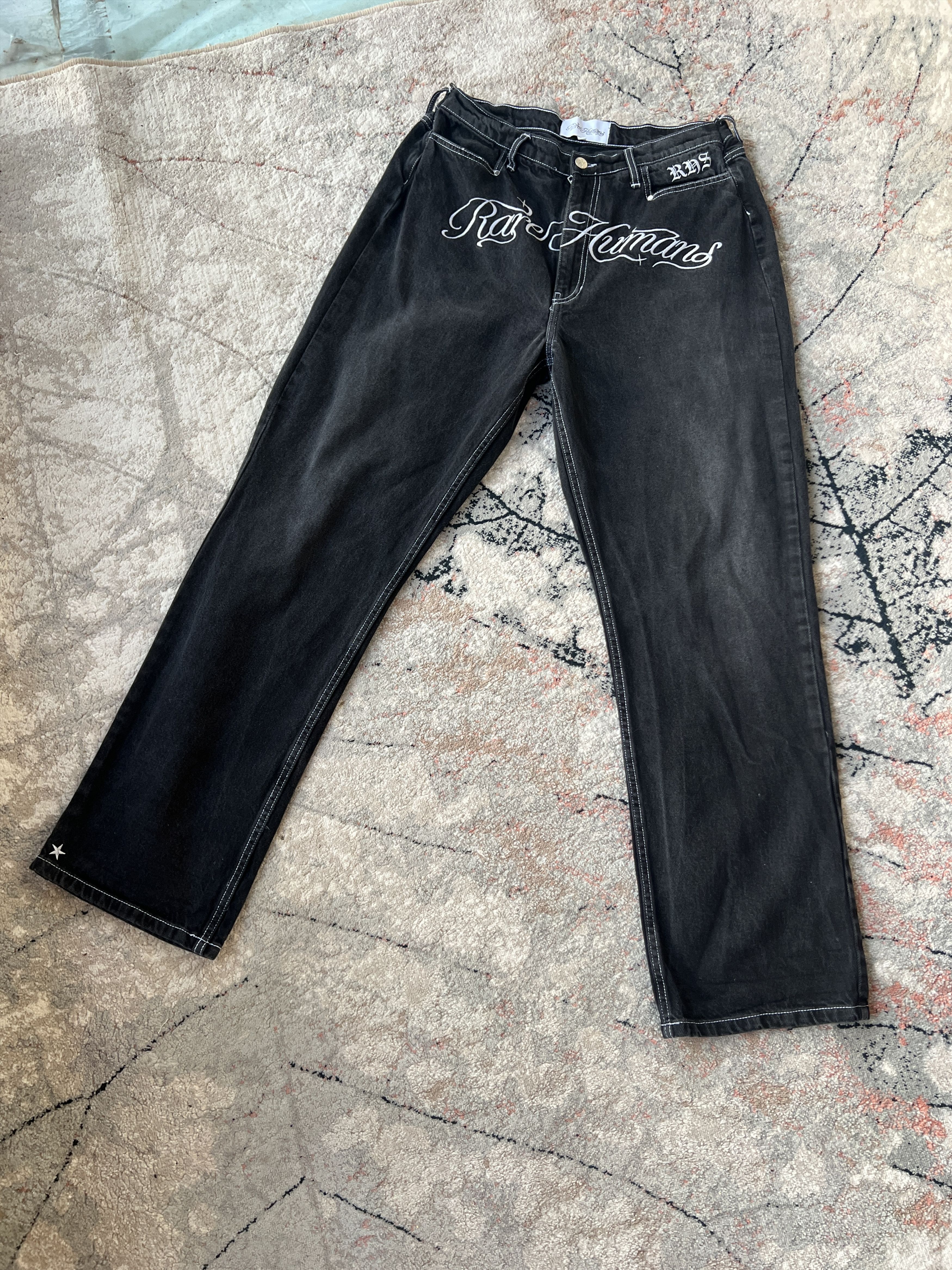 Japanese Brand Rare Humans Jeans Size US 36 / EU 52 - 1 Thumbnail
