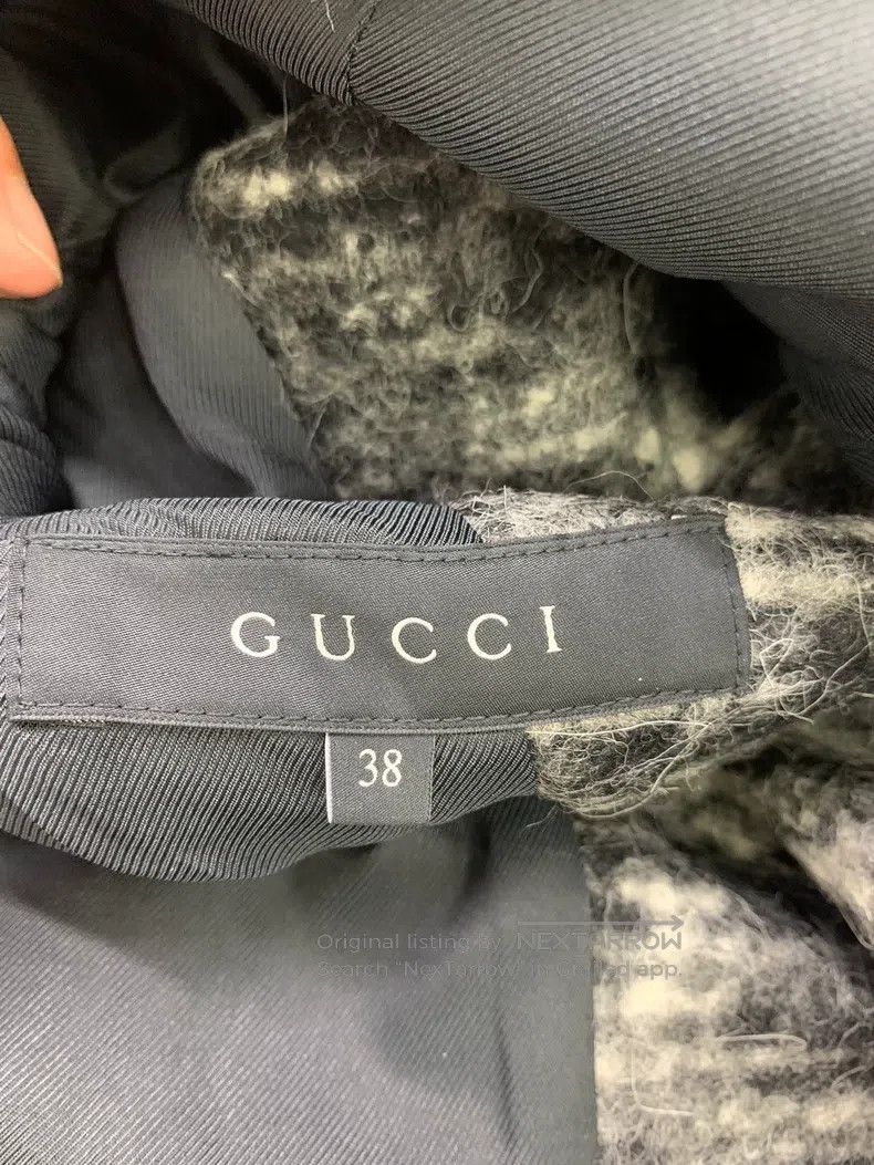 Gucci Gucci Gray double-breasted gold button jacket Size XS / US 0-2 / IT 36-38 - 4 Thumbnail