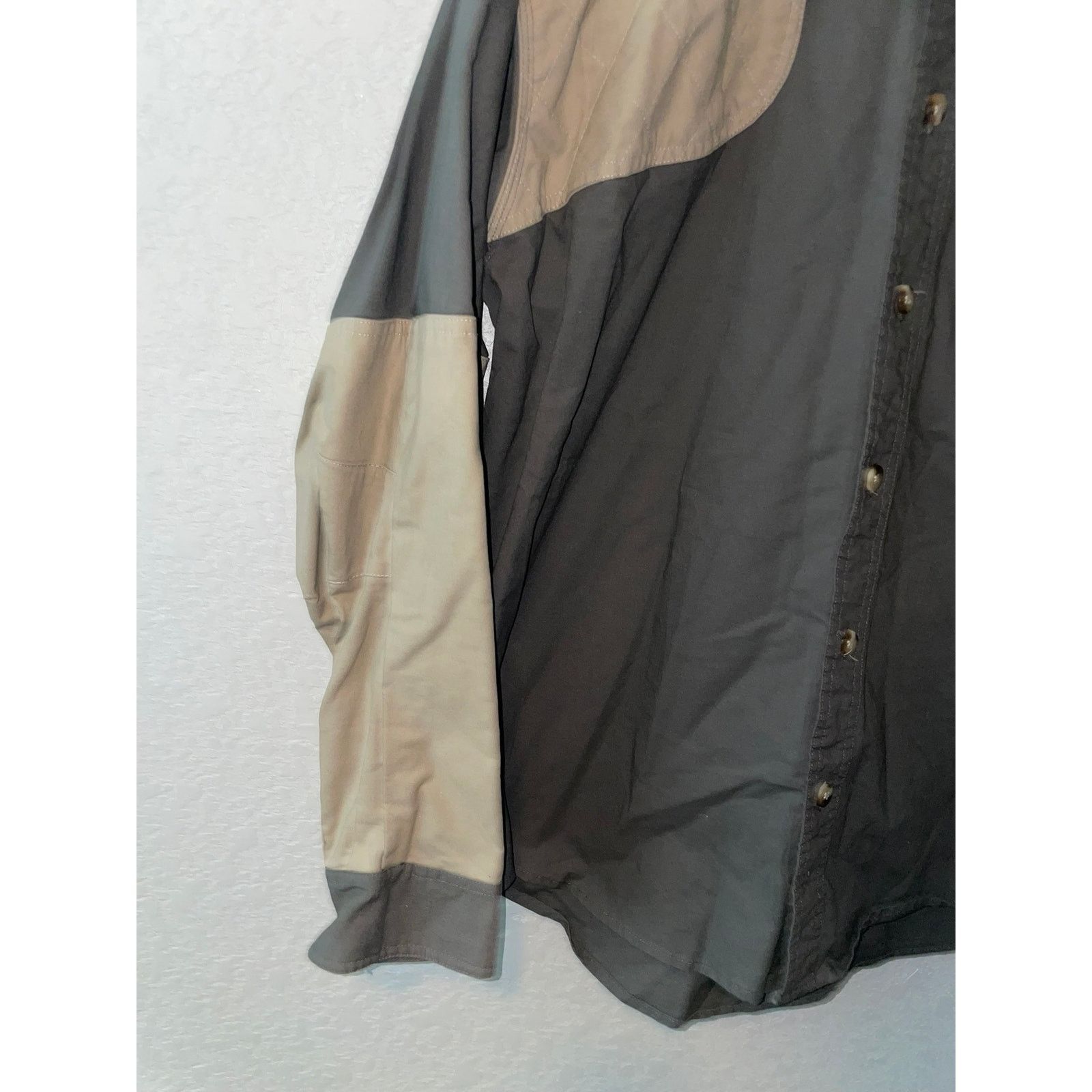 Cabelas Y2K Cabela's Gray Brown Hunting Button Down Shirt 2000s XL Size US XL / EU 56 / 4 - 5 Thumbnail