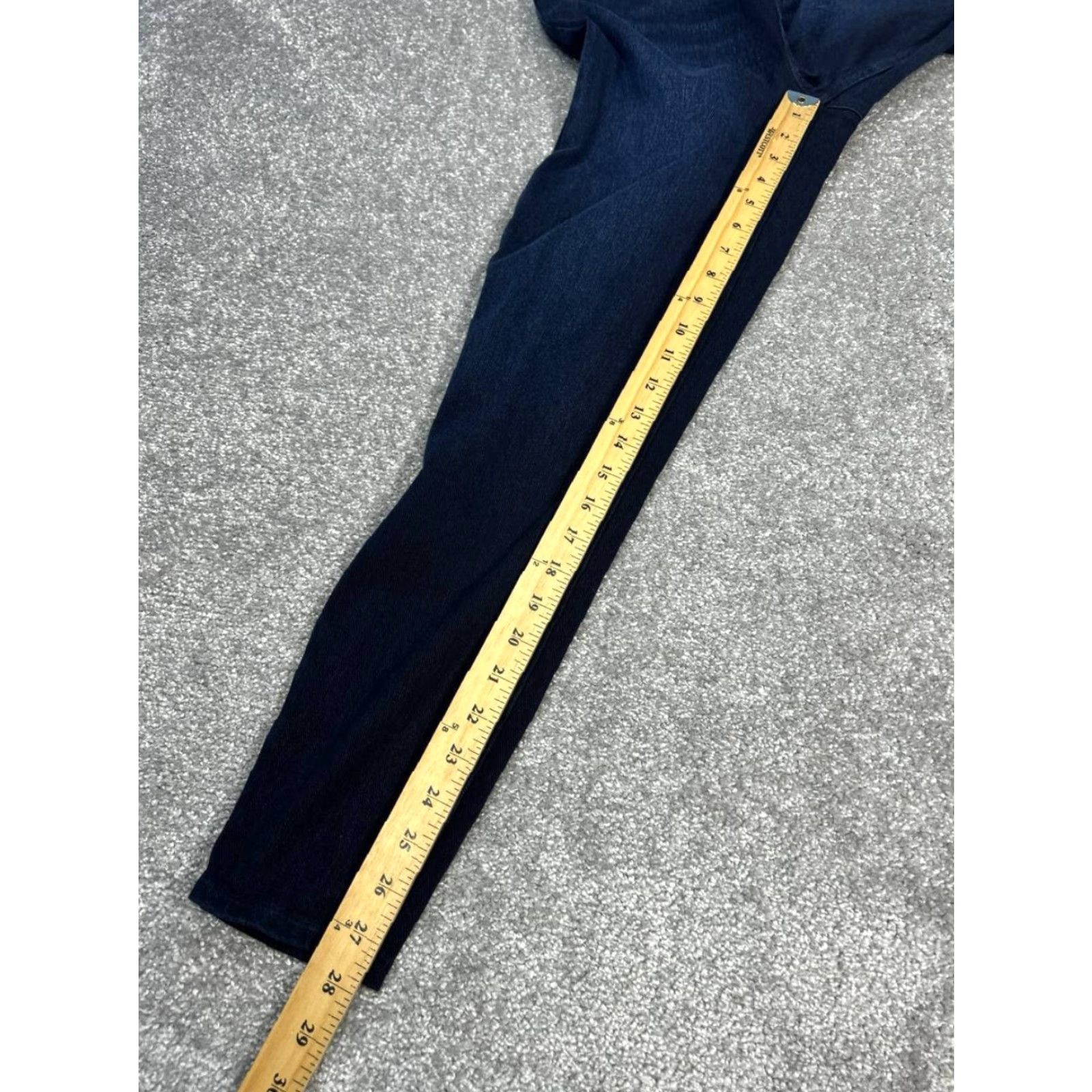 Spanx Spanx Mama Maternity Denim Leggings Womens Large Blue Stretch Ankle Jean ish High Rise L Color Blue Casual Modern Outdoor Walking Size 42" / US 20 - 2 Thumbnail