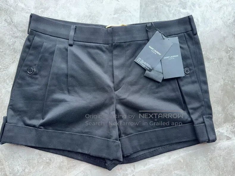 Saint Laurent Paris Saint Laurent Paris size F38 Black Shorts Size 25" / US 0 / IT 36 - 1 Thumbnail