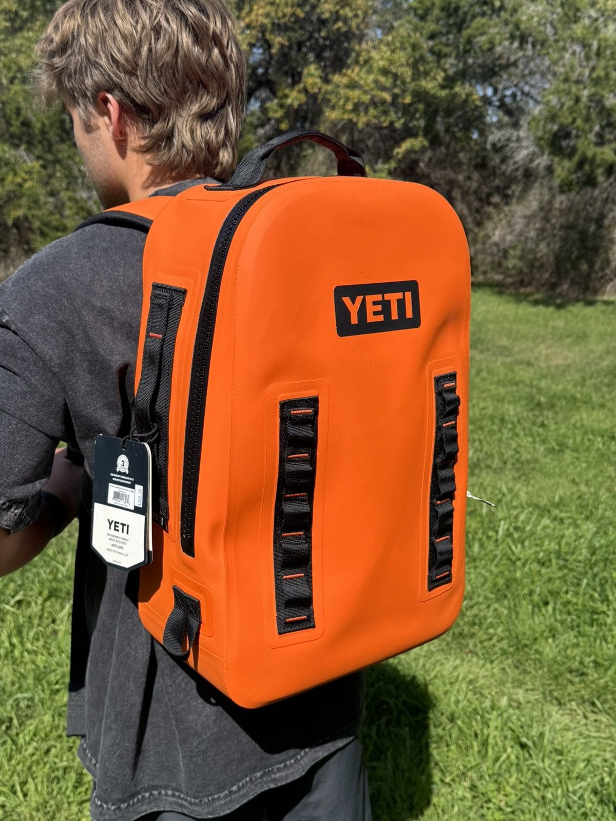 Yeti Orange Waterproof Yeti Bag Size ONE SIZE - 6 Thumbnail