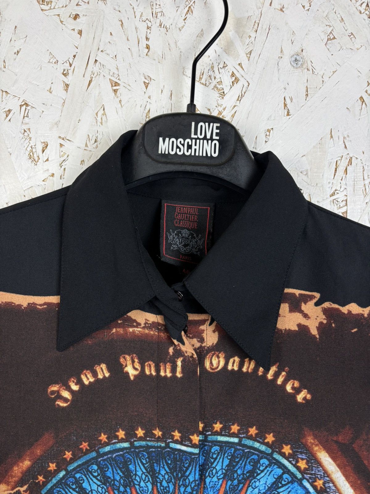 Jean Paul Gaultier Jean Paul Gaultier SS98 Marilyn Manson Pope Button Up Shirt Size S / US 4 / IT 40 - 3 Thumbnail