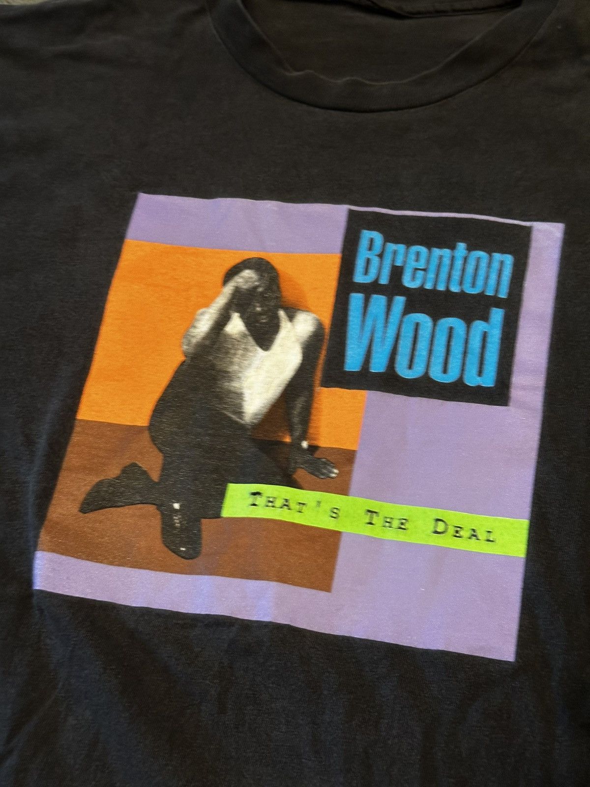 Band Tees Vintage 1994 Brenton Wood That’s The Deal Shirt VTG 90s R&B Size US XL / EU 56 / 4 - 6 Thumbnail