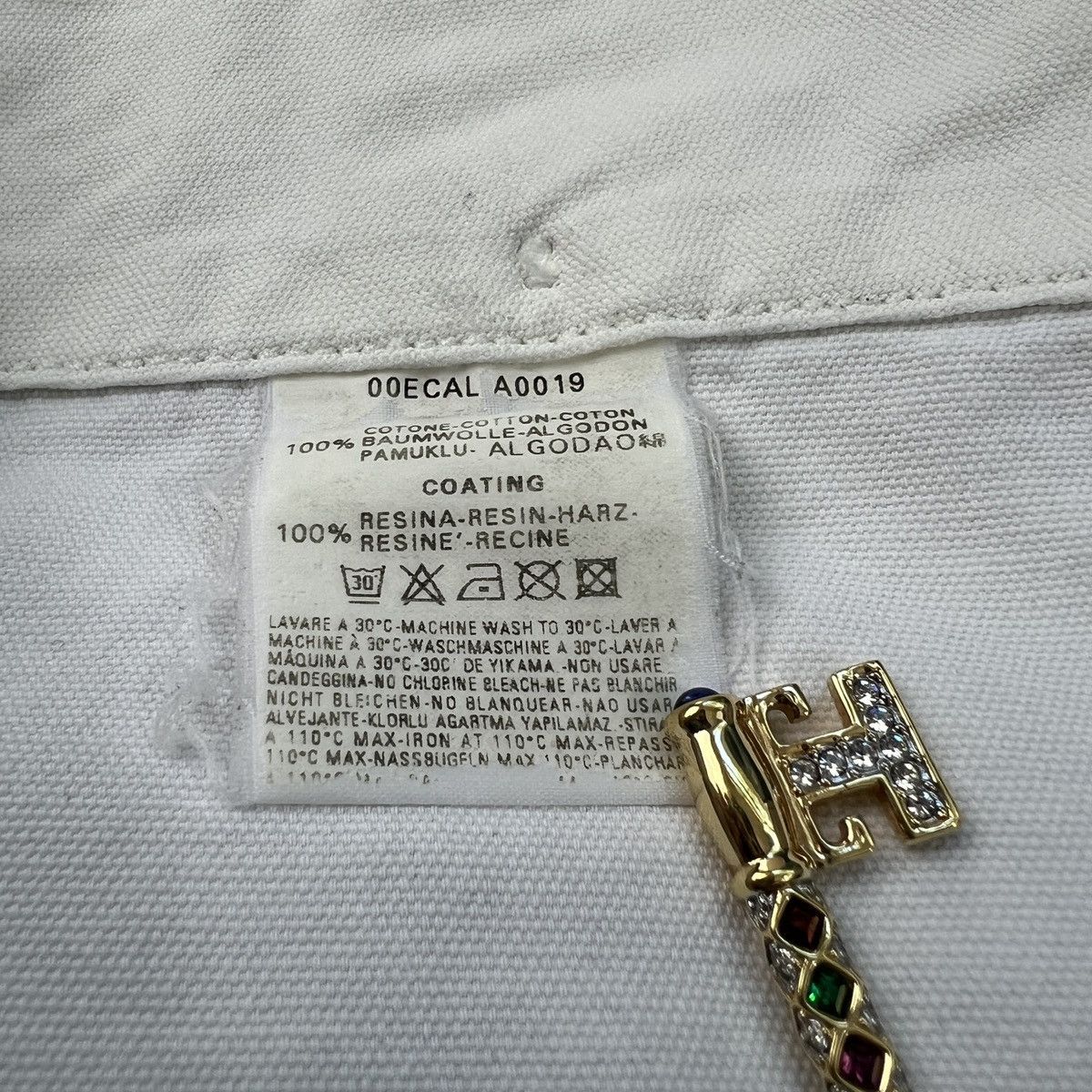 Diesel Vintage DIESEL RESIN Coated Shorts Size US 34 / EU 50 - 8 Thumbnail