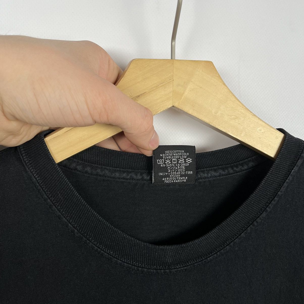 Stussy Stussy Bokay pigment dyed big logo tee Size US L / EU 52-54 / 3 - 12 Thumbnail