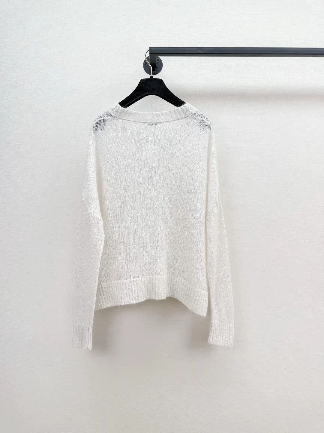 Brunello Cucinelli BC Open Knit Sweater M - Worn Once, Like New, Authentic Size M / US 6-8 / IT 42-44 - 8 Thumbnail