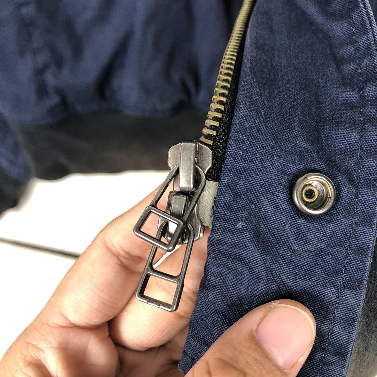 Japanese Brand × Ships Jet Blue 📌Vintage Bomber Jacket Ships Jet Blue Japan Issey Miyake Size US M / EU 48-50 / 2 - 18 Thumbnail