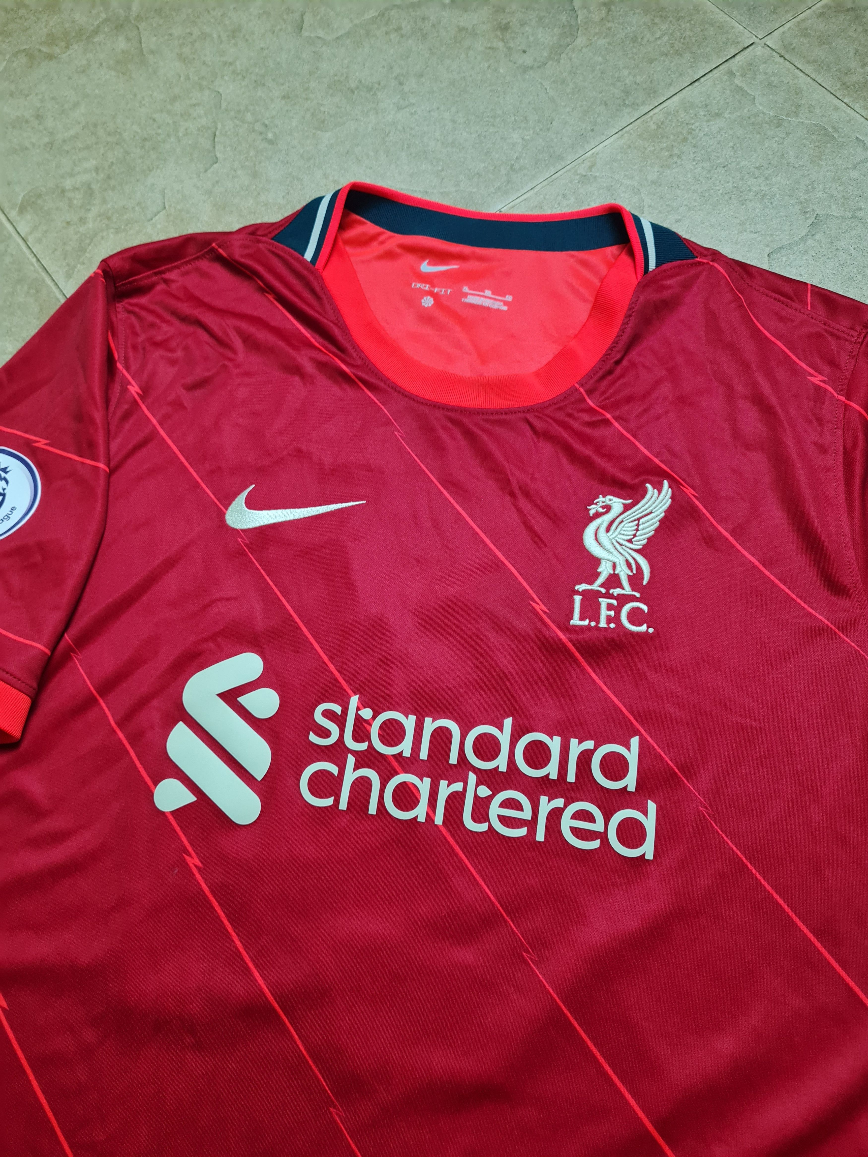 Nike Sooccer Liverpool 2021/22 Home Match Jersey #21Ahmad.S Nike Size US XL / EU 56 / 4 - 4 Thumbnail