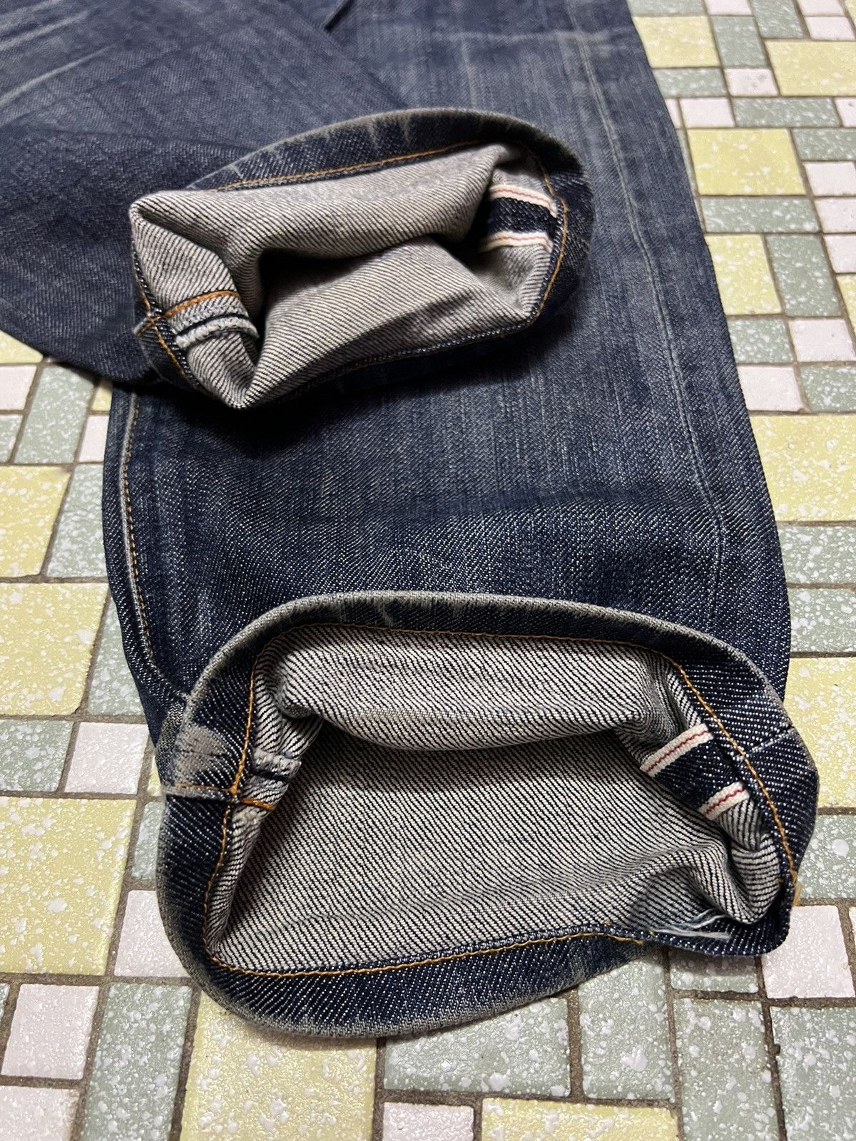 Jil Sander UNIQLO JIL SANDER Selvedge Distressed Denim Jeans Size US 32 / EU 48 - 5 Thumbnail