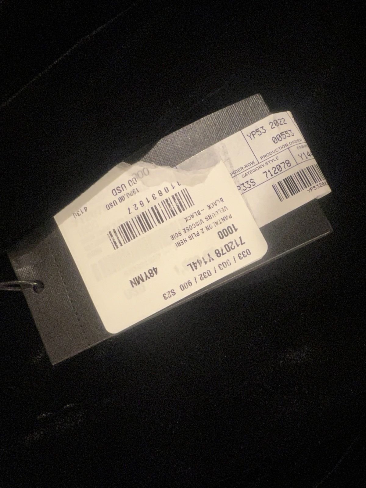 Saint Laurent Paris Saint Laurent velvet pants. 48/32. $1990 Size US 32 / EU 48 - 7 Thumbnail