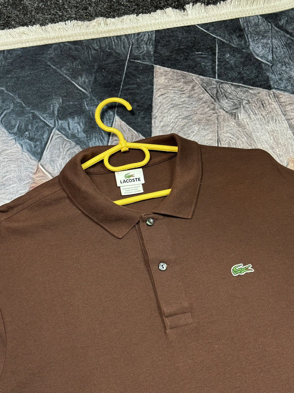 Lacoste Lacoste Polo T- Shirt Tee Vintage Rare Size US XL / EU 56 / 4 - 8 Thumbnail