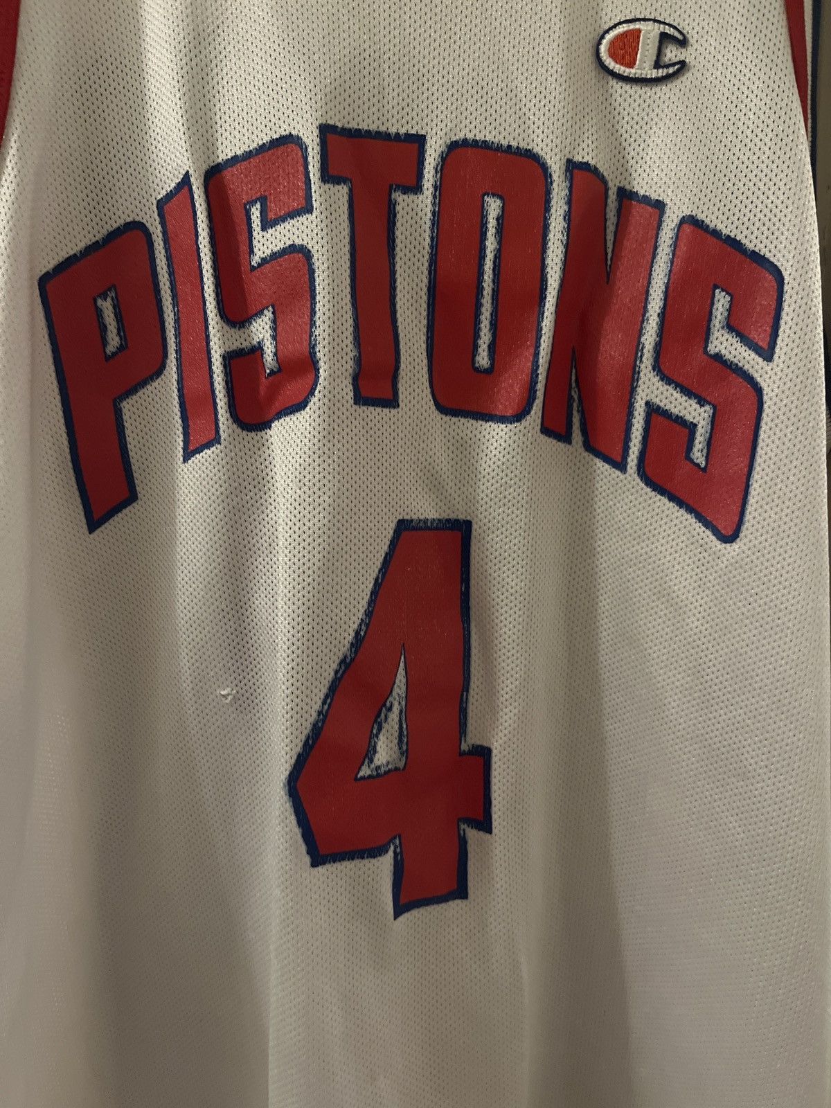 Champion Detroit Pistons Joe Dumars Champion Jersey Size US M / EU 48-50 / 2 - 3 Thumbnail
