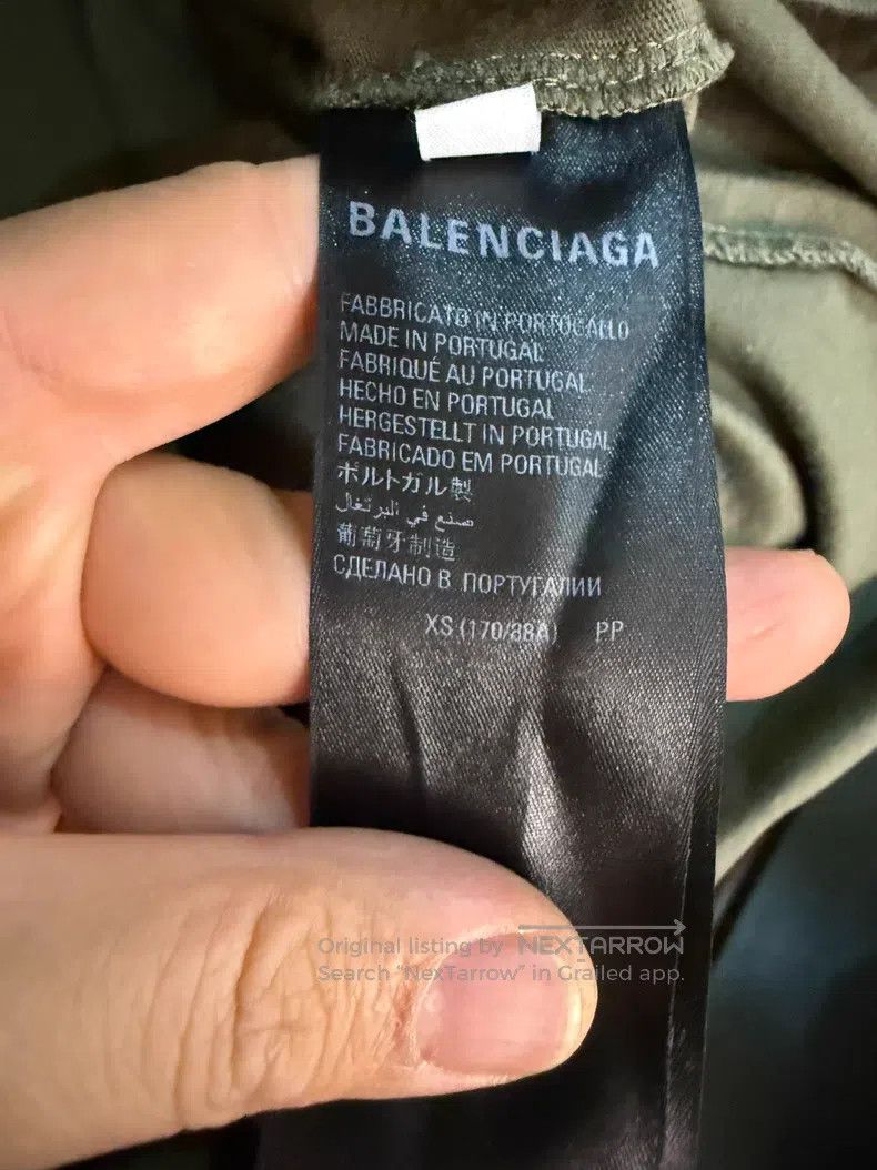 Balenciaga Balenciaga Short Sleeve Size US XS / EU 42 / 0 - 7 Thumbnail