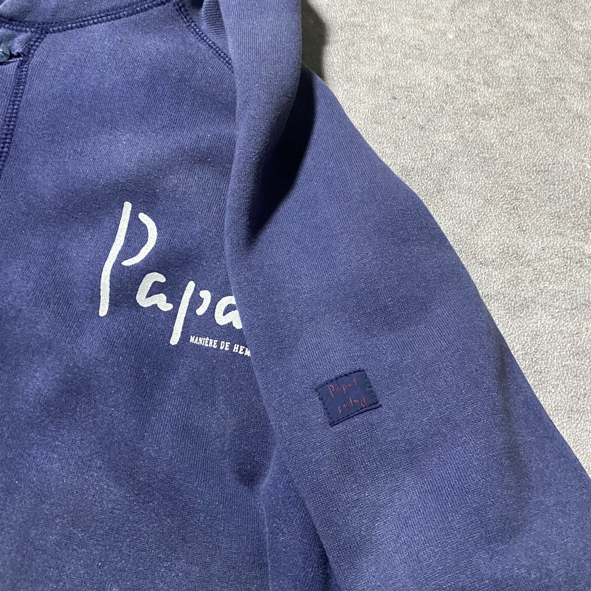 Issey Miyake Issey Miyake Papas Boxy Big Logo Button Up Size US XL / EU 56 / 4 - 5 Thumbnail