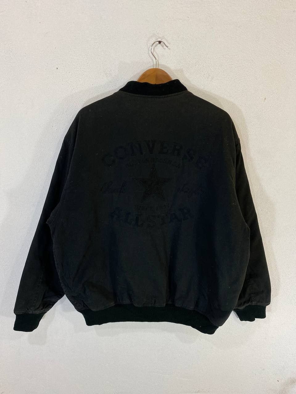 Converse vintage converse all star bomber jacket quilted lining Size US XXL / EU 58 / 5 - 6 Thumbnail