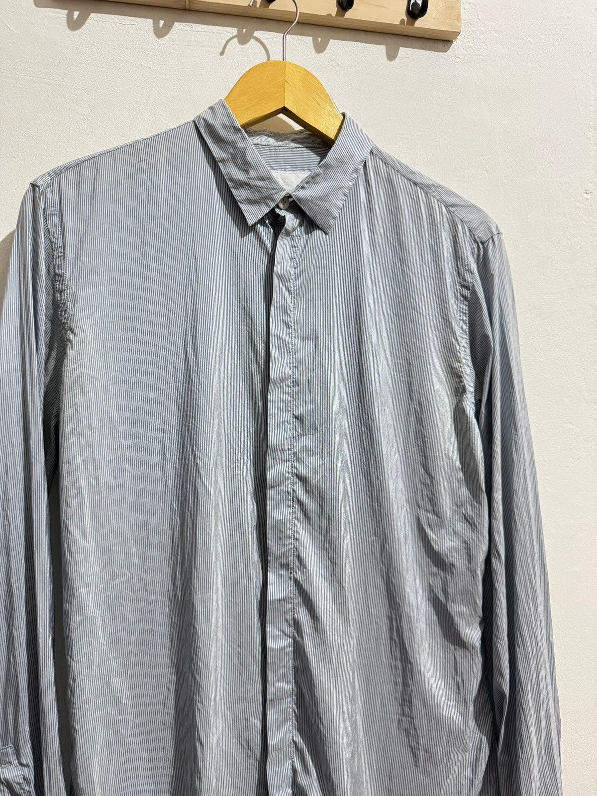 Prada Prada hidden button stripe shirt Size US M / EU 48-50 / 2 - 2 Thumbnail