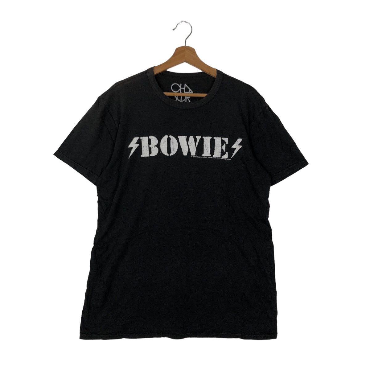 Japanese Brand VINTAGE BOWIE TEE BIG LOGO MOVIE Size US L / EU 52-54 / 3 - 1 Thumbnail