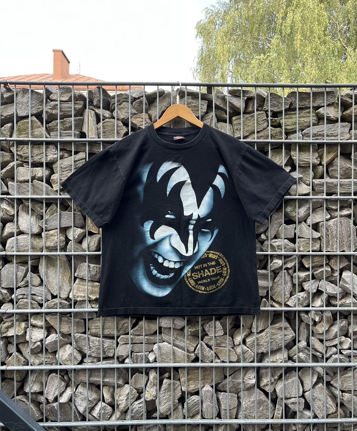 KISS Vintage Kiss World Tour Hot in the Shade shirt Size US L / EU 52-54 / 3 - 1 Thumbnail
