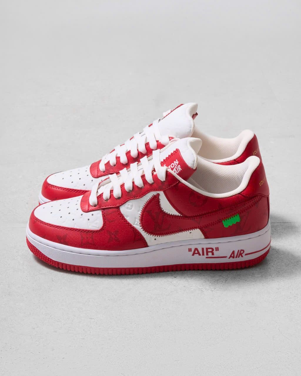 Louis Vuitton LOUIS VUITTON X NIKE AIR FORCE 1 Size US 6.5 / EU 39-40 - 1 Thumbnail