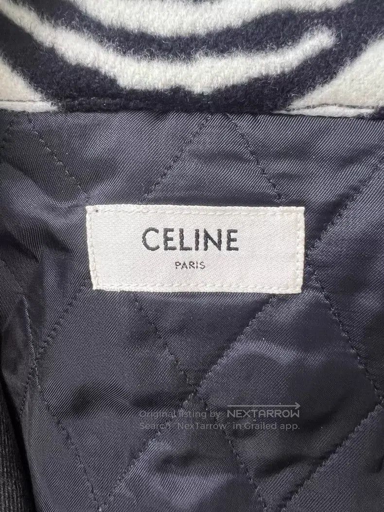 Celine CELINE Zebra Print Patchwork Smoky Grey Denim Cotton Jacke Size US M / EU 48-50 / 2 - 6 Thumbnail