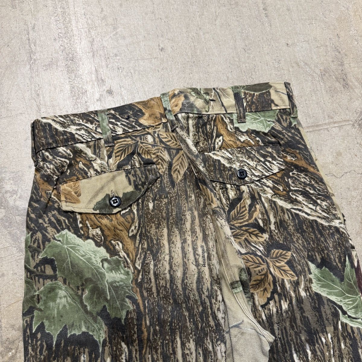 Cabelas Vintage Cabela's Real Tree Camo Hunting Pants Men's 32x32 Size US 32 / EU 48 - 8 Thumbnail