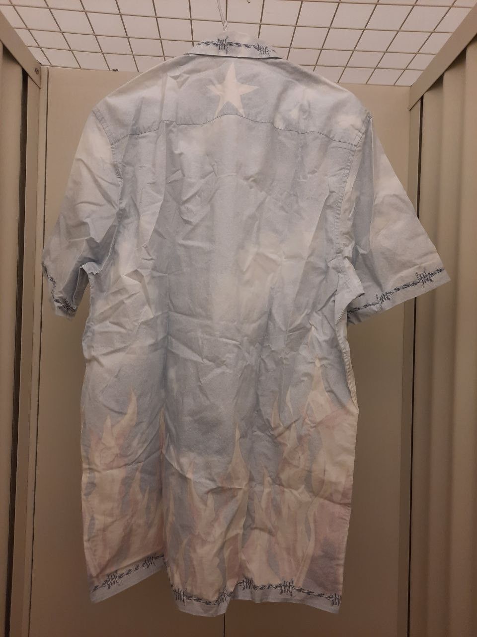 Givenchy *New* SS16 Barbed Wire Jesus Shirt Size US M / EU 48-50 / 2 - 2 Thumbnail
