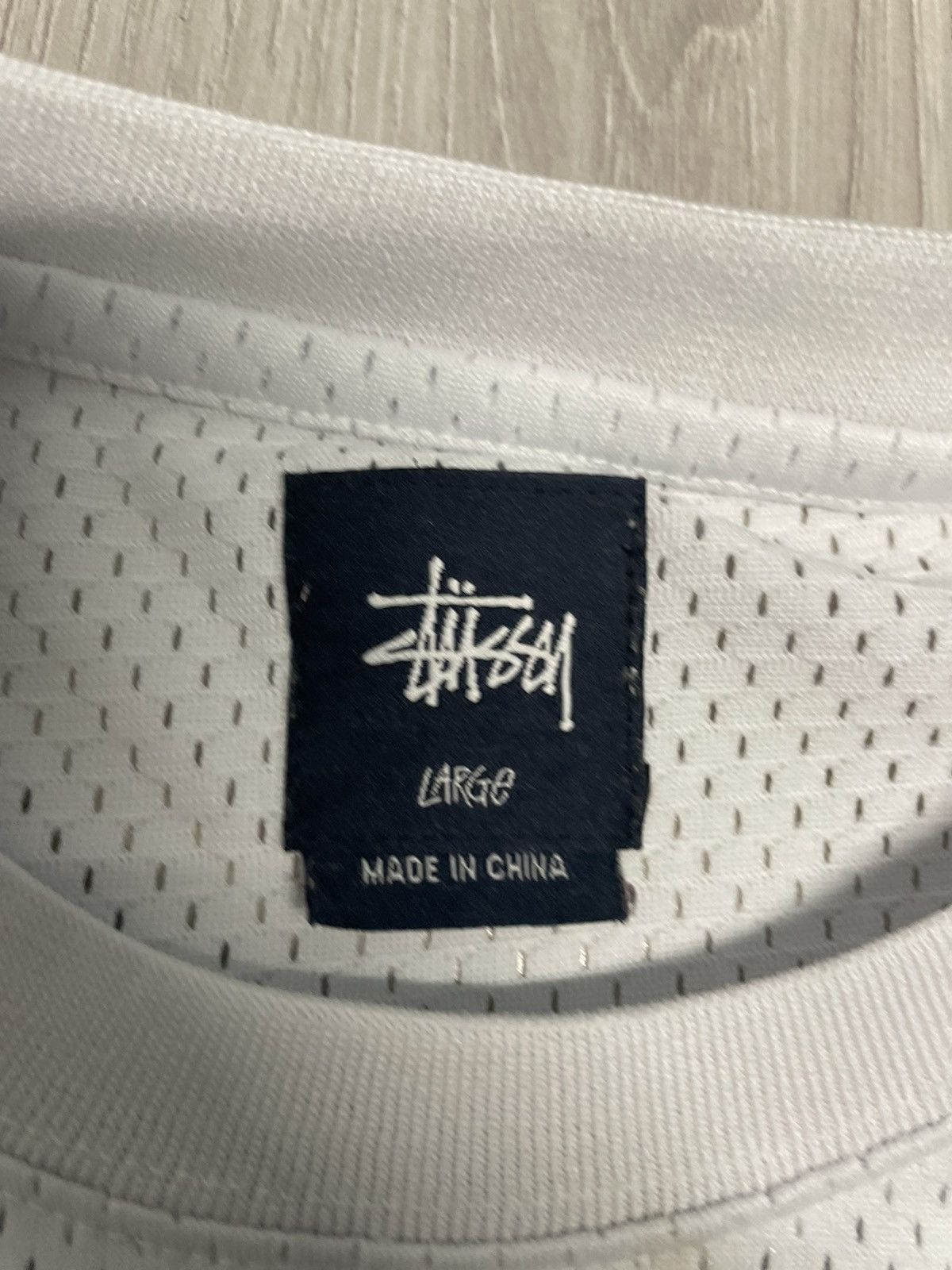Stussy × Vintage Vintage Stussy Jersey Big Logo Size US L / EU 52-54 / 3 - 6 Thumbnail