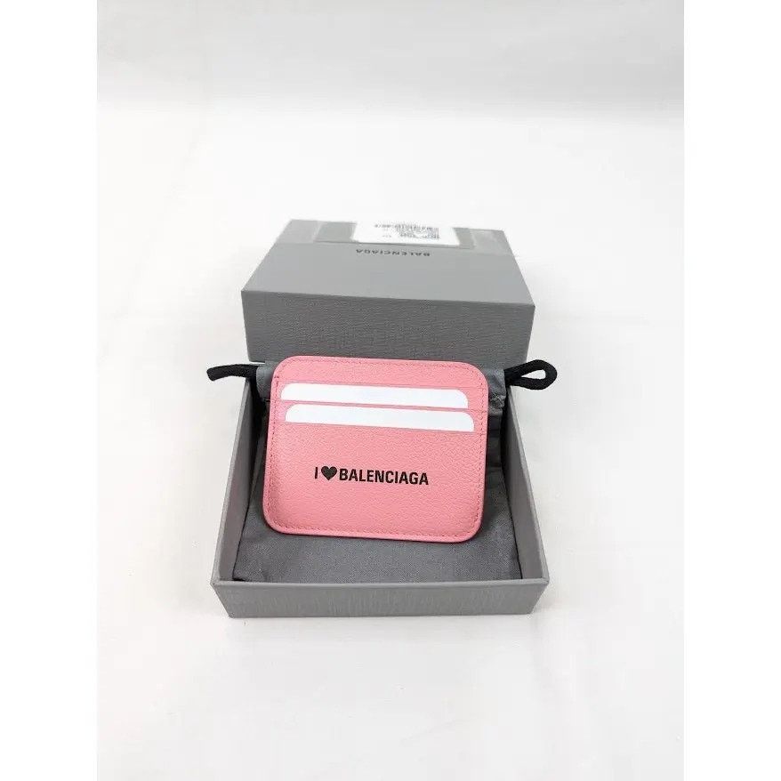 Balenciaga o1rshd1 Q:2/ Size:OS / "I Heart Balenciaga" Cash Card Holder Size ONE SIZE - 7 Thumbnail