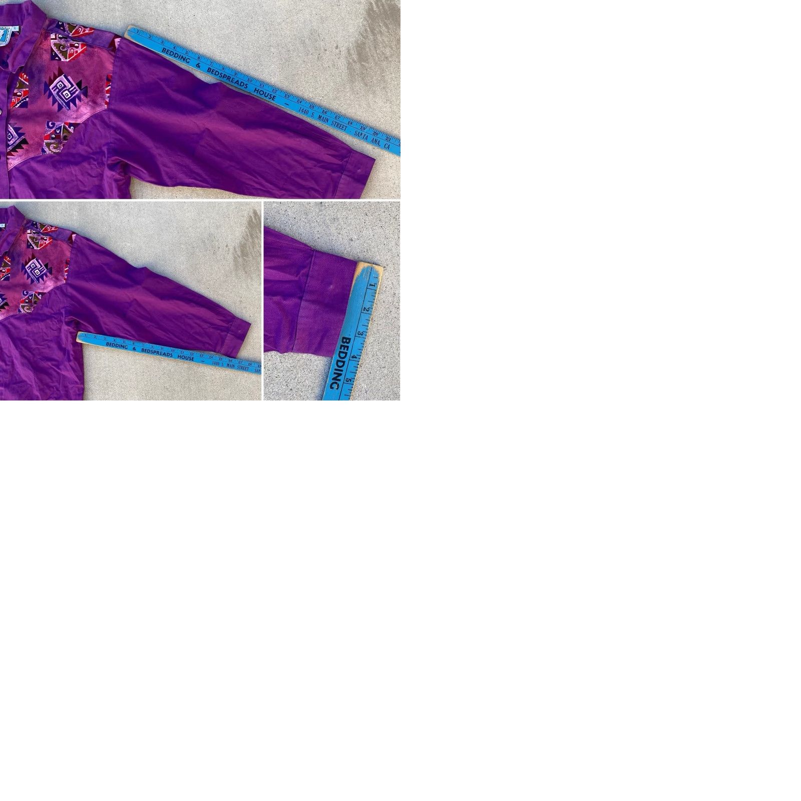 Vintage VINTAGE Desert West Sherry Holt Western Shirt Full Skirt Set Purple Southwestern Shirt Skirt 1980s Rockabilly Mens or Womens? (Gender not provided) Size L / US 10 / IT 46 - 12 Thumbnail