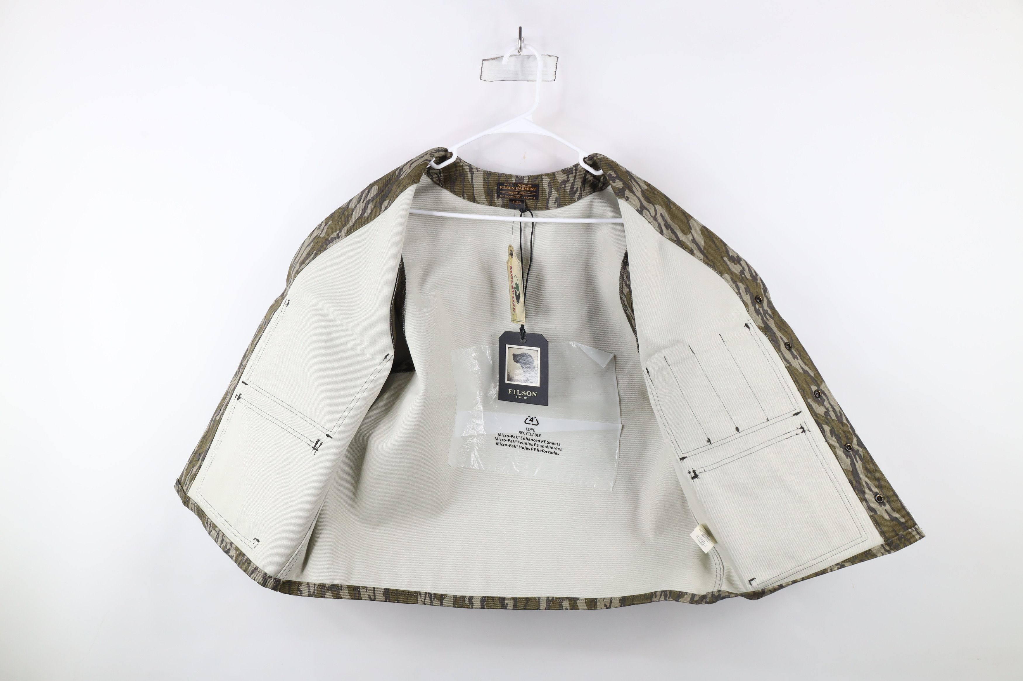 Filson New CC Filson Mossy Oak Bottom Land Camouflage Cruiser Vest Size US L / EU 52-54 / 3 - 10 Thumbnail