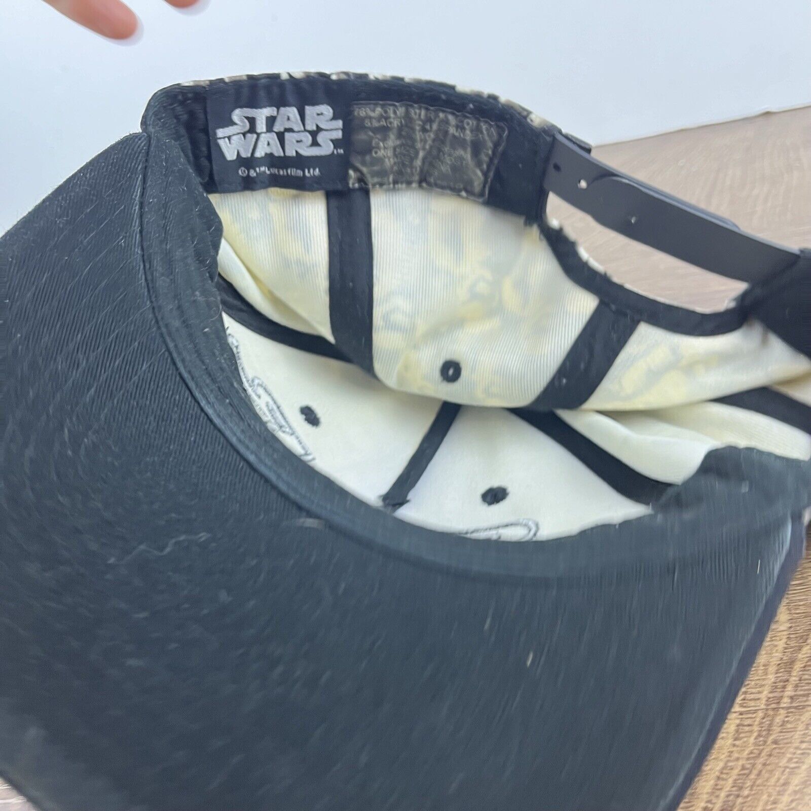 Star Wars Star Wars Snapback Hat Star Wars Gray Hat Adjustable Gray Ad Size ONE SIZE - 12 Thumbnail