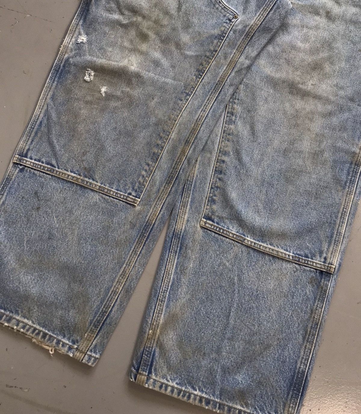 Carhartt Vintage carhartt b136 dst double knee denim Size US 42 / EU 58 - 3 Thumbnail