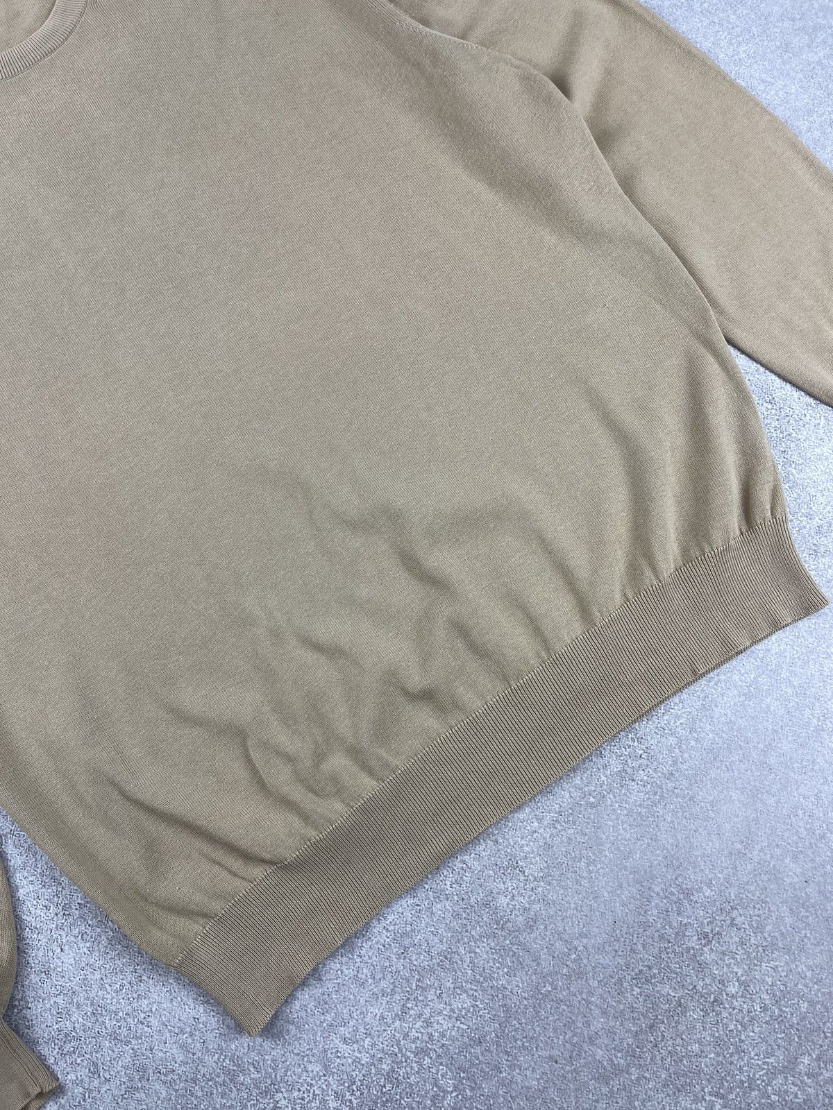 Ermenegildo Zegna Ermenegildo Zegna Cotton Knit Sweater Men’s Size US XL / EU 56 / 4 - 4 Thumbnail
